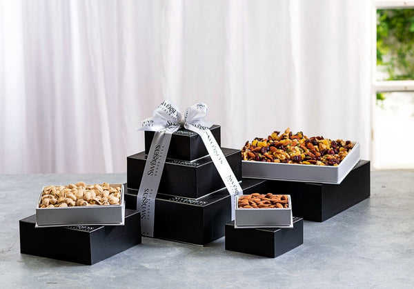 Divine Signature Nut and Dried Fruits Gift Box Tower