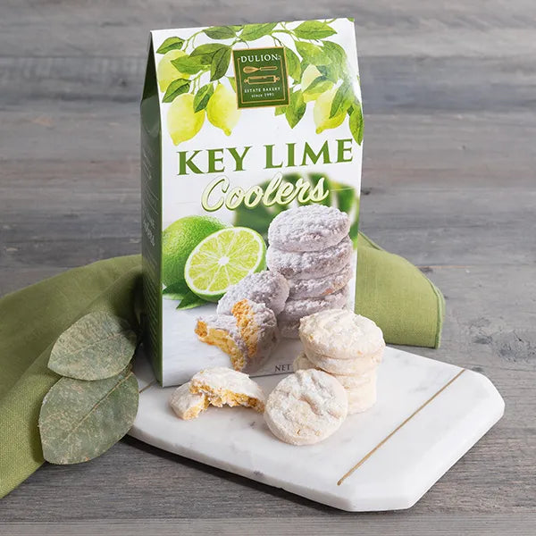 a box of key lime coolers on a marble board