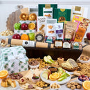 SIGNATURE SERIES" FRUIT AND GOURMET GIFT BASKET