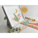 Meditative Art Paint By Number Kit - Zen Peaks