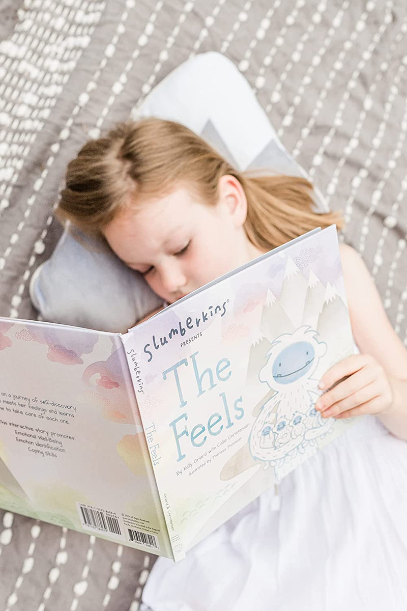 The Feels Set - Includes 5 Mini Feels Plush Toys, Interactive Story Book, &  Mountain Pillow for Easy Storage 