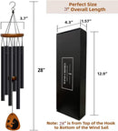 a wind chime with dimensions