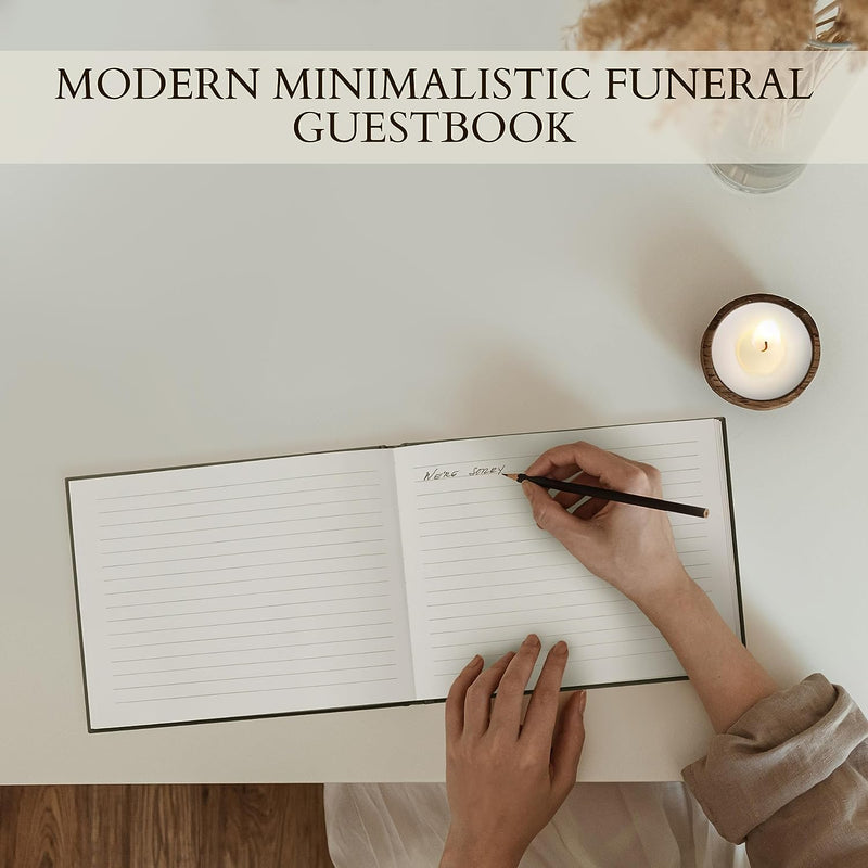 Beautiful Funeral Guestbook to Sign in