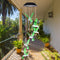 Solar Light,Hummingbird Wind Chimes Outdoor Gift
