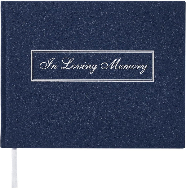 Funeral Guest Book for Memorial Service in Loving Memory